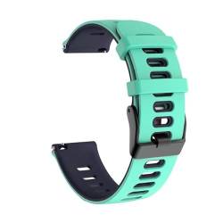 HKIDKK Silikon-Armband für Garmin Venu 2/Vivoactive 3 4 45 mm/Venu Sq/Forerunner 245, Zubehör, austauschbares Armband, 22 mm, Achat von HKIDKK