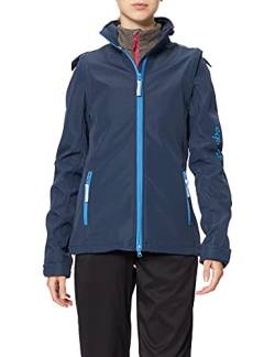 HKM Damen Softshelljacke-Regensburg Jacke, dunkelblau-6900, S von HKM