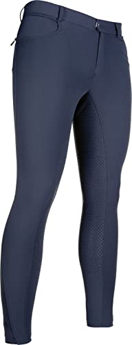 HKM Herren Reithose-12583 Hose, 6900 Dunkelblau, 44 von HKM