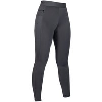 HKM Reitleggings Damen Reitleggings Isabella Silikon-Vollbesatz grau 32/34 von HKM