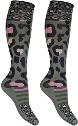 HKM Reitsocken Nylon -Survival- Camouflage grün 39-42 von HKM