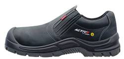 HKS Active 100 - S3 ESD SRC - Sicherheitshalbschuhe 44 Schwarz von HKS