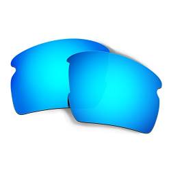 HKUCO Mens Replacement Lenses For Oakley Flak 2.0 XL Sunglasses Blue Polarized von HKUCO