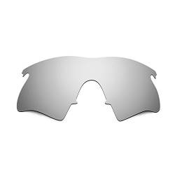 HKUCO Mens Replacement Lenses For Oakley M Frame Heater Sunglasses Titanium Mirror Polarized von HKUCO