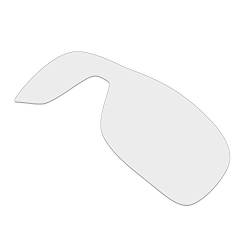 HKUCO Mens Replacement Lenses For Oakley Turbine Rotor Sunglasses Transparent Polarized von HKUCO