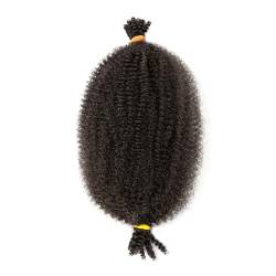 Pferdeschwanz Haarverlängerung Afro-Twist-Haar, 30,5 cm, federndes Afro-Twist-Haar, vorgeflochtenes Spring-Twist-Häkelhaar, vorgedehntes Wickelhaar for weiche Locs-Haarverlängerungen Ponytail Braid Ex von HLHLOP777