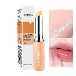 Magischer Lippenstift | Ph Lippenstift Farbwechsel Lippenbalsam | Langanhaltende Feuchtigkeitspflege, verwandelt in rosa Lipgloss, wasserfester, getönter Lippenbalsam für Frauen und Mädchen Hmltd von HMLTD