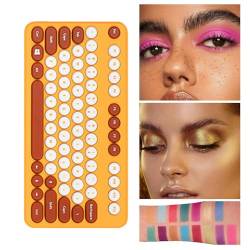 Nude-Lidschatten-Palette | 12 Farben matte Perlmutt-Make-up-Paletten mit Tastaturetui | Hochpigmentierter, matten Lidschatten, mischbares Augen-Make-up für reife Haut Hmltd von HMLTD