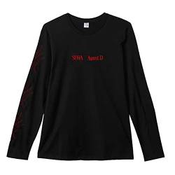 HMRS Suga Agust D D-Day Merch Langarmhemd, Unisex K-Pop-Waren-Baumwollhemd für Fans Black A-S von HMRS