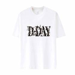 Suga Agust D Tour Merch T-Shirt D-Day K-Pop Support Baumwoll-T-Shirt für Fans A-3XL von HMRS