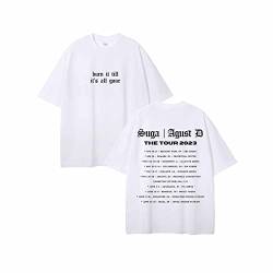 Suga D-Day Agust D Tour 2023 T-Shirt Brennen Sie es, bis Alles für Fans Weg ist D-L von HMRS