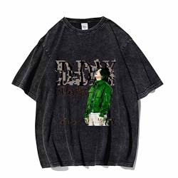 Suga D-Day Album Merch T-Shirt Vintage Distressed Decolor Dirty-geliebtes Baumwoll-Lose T-Shirt A-S von HMRS