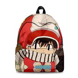 Anime-Muster Rucksack Für Unisex, Animation Drama Komödie Druck Taschen Outdoor Reise Computer Cartoon Tasche Schule Lagerung (4,M) von HNDB