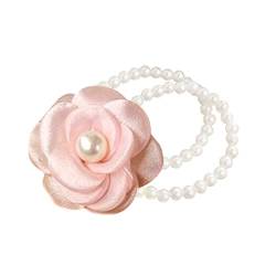 Blumen-Pferdeschwanz-Halter, Blumen-Haargummis für Damen, elastisches Handgelenkband, Haargummi, Blumen-Haarband, Armband, Haargummis für Frauen von HNsdsvcd