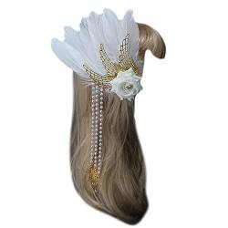 DIY Stirnband Engel Stirnband Braut Tiaras Perlen Prinzessin Kopfschmuck Haarreifen Barock Perlen Tiaras Barock von HNsdsvcd