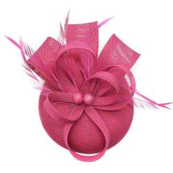 Fascinator für Damen, Federhut, Haarnadel, Kopfbedeckung für Cocktail, Teeparty, französischer Fascinator, Haarschmuck, Haarschmuck, formelle Veranstaltung von HNsdsvcd