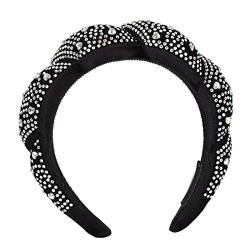 Glitzerndes gepolstertes Stirnband für K-POP-Party-Dekorationen für Musikfestivals, Foto-Requisiten für Mädchen, Fotografie-Haarbänder von HNsdsvcd