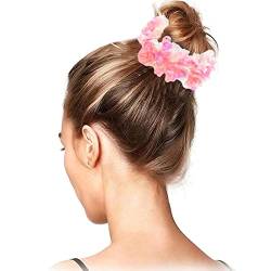 Haargummis mit Rosenmotiv, Pferdeschwanz-Halter, Blumen-Haargummis für Damen, Blumen-Haargummi, elastisches Band, Blumen-Haargummi von HNsdsvcd