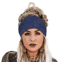 Stilvolles Haarband für Männer, Frauen und Kinder, modisches und bequemes Kopf-Accessoire, Pelz-Fleece, vielseitig und trendig, breite Haarbänder für Mädchen von HNsdsvcd