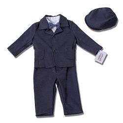 HOBEA-Germany Taufanzug Jungen, Taufkleidung Junge, Anzug Baby Junge für die Taufe für Babys und Kinder Design Elias, Größe 92 von HOBEA-Germany