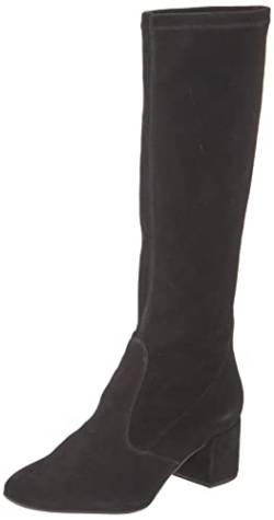 Högl Damen Jules Kniehohe Stiefel, Schwarz, 39 EU Weit von HÖGL