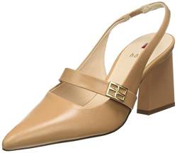 Högl Damen Mischa Pumps, Lighttoffee, 42 EU X-Weit von HÖGL