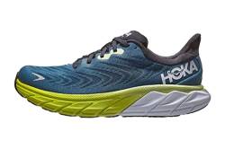 HOKA ONE ONE Herren Arahi 6 Running Shoes, Blue Graphite/Blue Coral, 42 EU von HOKA ONE ONE