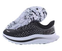 HOKA ONE ONE Herren Kawana Running Shoes, Black/White, 42 2/3 EU von HOKA ONE ONE