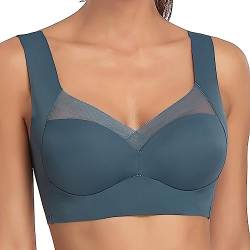 HOKUTO Wmbra BH, Wmbra Haltungskorrigierender BH, Fashion Deep Cup BH mit integrierter Shapewear (as3, Alpha, l, Regular, Regular), Navy Blau von HOKUTO