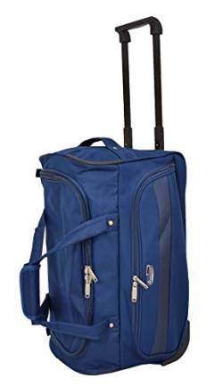 Hol Dall HL452 Reisetasche mit Rollen, leicht, Wochenend-Trolley, blau, M, Hol Dall mit Rädern von HOL