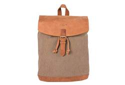 HOLZRICHTER Berlin Rucksack No 2-1 (M) camel/beige - Daypack handgefertigt aus 20 oz starkem Canvas und Premium-Leder von HOLZRICHTER Berlin