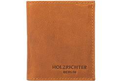 HOLZRICHTER Berlin Slim Wallet No 1-3 (M) Camel - smartes Herren Portemonnaie handgefertigt aus Premium-Leder von HOLZRICHTER Berlin