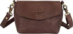 HOLZRICHTER Berlin Umhängetasche No 1-1 (S) dunkelbraun - Kleine Handtasche für Damen handgefertigt aus Premium-Leder… von HOLZRICHTER Berlin