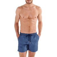 HOM Herren Badeshorts blau Mikrofaser Gemustert,unifarben von HOM