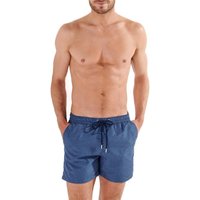 HOM Herren Badeshorts blau Mikrofaser Gemustert,unifarben von HOM