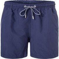 HOM Herren Badeshorts blau Mikrofaser unifarben von HOM