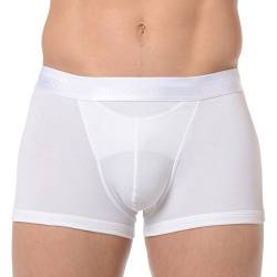 HOM - Herren - Boxer Briefs 'HO1' - Retroshorts - White - Grösse XL von HOM