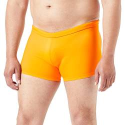 HOM Herren Boxer de bain SEA Life Badehose, Orange, XL von HOM