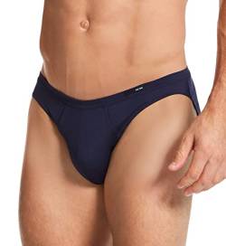 HOM Herren Micro Confort Tencel Soft Slip, Bleu Marine, S von HOM