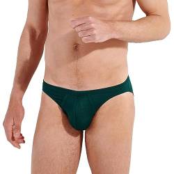 HOM Herren Micro Confort Tencel Soft Slip, Vert foncé, 2XL von HOM