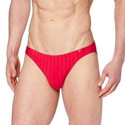 HOM Herren Micro Slip Chic Unterhose, Rot, XL EU von HOM
