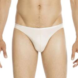 HOM Herren Plume Micro Brief Unterw sche, Skin, XL EU von HOM