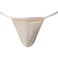 HOM Herren Stringtanga beige Mikrofaser unifarben von HOM