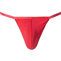 HOM Herren Stringtanga rot Mikrofaser unifarben von HOM