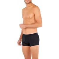 HOM Herren Trunk schwarz Baumwolle unifarben von HOM