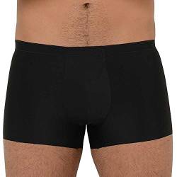 Hom Herren Retroshort Plume Invisible Comfort Boxer Briefs, Gr. L, Schwarz - Schwarz von HOM