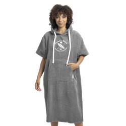HOMELEVEL Badeponcho Unisex - Surf Poncho aus 100% Baumwolle - Handtuch für Erwachsene - Bademantel für Damen und Herren - Badetuch mit Kapuze von HOMELEVEL