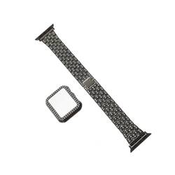 HOMSFOU 3 Sätze Diamantbesetztes Metallarmband Anti-uhrenarmband Uhrengehäuse Uhrenarmband Tauschen Austauschbares Armband Dekoratives Uhrenarmband Ich Schaue Lieferungen Strass von HOMSFOU