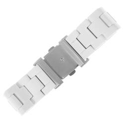 HOMSFOU Gurt weiße armband weiße strapse Stabiles Uhrarmband watch Bänder für Frauen Männer beobachten Armband uhrenarmbänder Armband aus Kunstharz Schnellspannband intelligent Mann von HOMSFOU