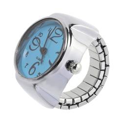 HOMSFOU Ziffern Fingeruhr Geschenk für Mädchen lässiger Uhrenring Geschenke für Paare Digitaluhr Uhrengehäuse für Herren Damenuhren Ringuhr Anzahl Anschauen Fall Mann von HOMSFOU